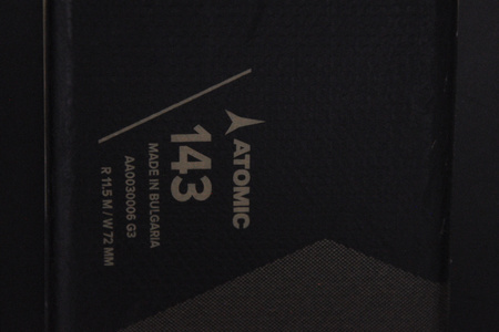 DAMSKIE NARTY UŻYWANE ATOMIC CLOUD C9 + M10 GW 24/25 143 cm NRC356