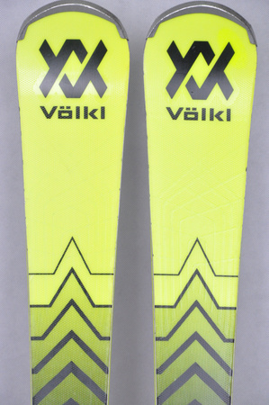 NARTY UŻYWANE VOLKL RACETIGER SL + VMotion 12 22/23 150 cm NRC642