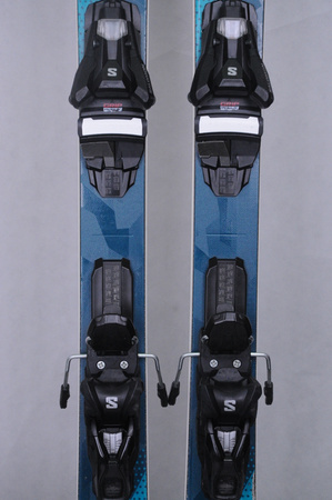 NARTY UŻYWANE STOCKLI MONTERO AS + Salomon Strive 11 24/25 166 cm NRC70