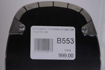 NARTY UŻYWANE REDSTER Q6 + M12 23/24 155 cm NRB553