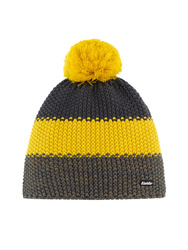 CZAPKA EISBAR STAR POMPON RL Grey/Yellow