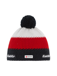 CZAPKA EISBAR STAR POMPON SKA Black/Red/White