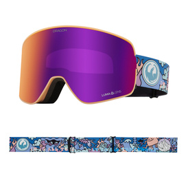 GOGLE DRAGON NFX2 Fasani/Purple+Violet 2025