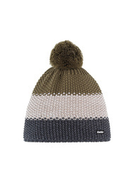 JUNIORSKA CZAPKA EISBAR STAR POMPON RL Navy/Khaki