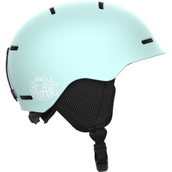 JUNIORSKI KASK NARCIARSKI SALOMON ORKA Bleached Aqua 2025