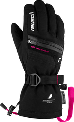 JUNIORSKIE RĘKAWICE NARCIARSKIE REUSCH LANDO R-TEX XT Black/Pink 2025