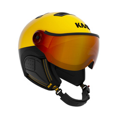 KASK NARCIARSKI KASK MONTECARLO VIBES Yellow - Red Mirror 2025