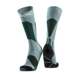 SKARPETY NARCIARSKIE X-SOCKS SKI DISCOVER OTC Sage Green/English Lawn 2025