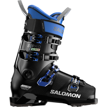 BUTY NARCIARSKIE SALOMON S/PRO ALPHA 120 GW Black/Race Blue 2025