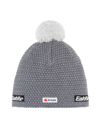 CZAPKA EISBAR JAMIE POMPON SKA Grey