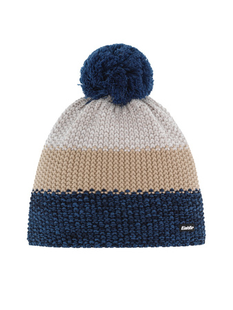 CZAPKA EISBAR STAR POMPON RL Navy/Nature/White