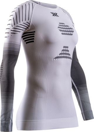 DAMSKA KOSZULKA TERMICZNA X-BIONIC INVENT FX White/Grey 2025