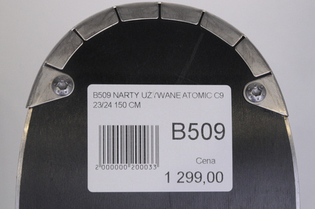 DAMSKIE NARTY UŻYWANE ATOMIC CLOUD C9 + M10 GW 23/24 150 cm NRB509