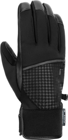 DAMSKIE RĘKAWICE NARCIARSKIE REUSCH MARA R-TEX XT Black/Pied De Poule 2023