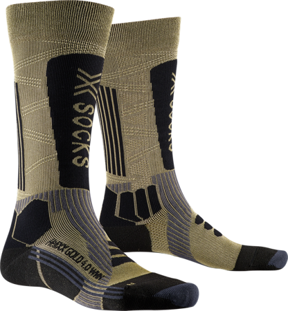 DAMSKIE SKARPETY NARCIARSKIE X-SOCKS HELIXX GOLD 4.0 W Gold/Black