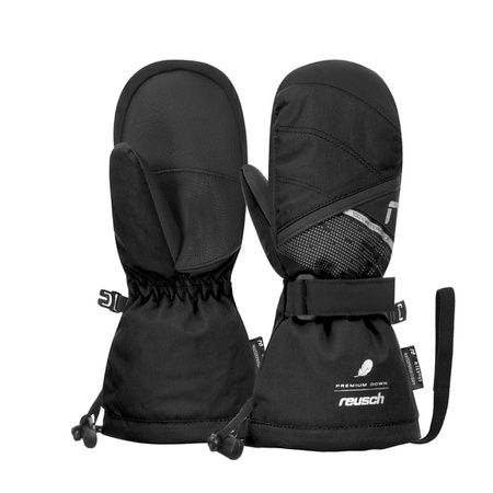 DZIECIĘCE RĘKAWICE NARCIARSKIE KADEN DOWN R-TEX MITTEN Black 2025