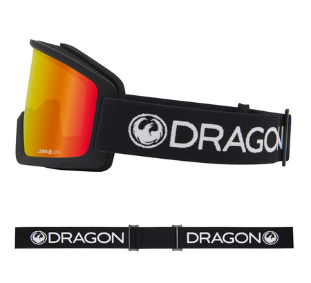 GOGLE DRAGON DX3 L OTG Black/Red Ion 2025