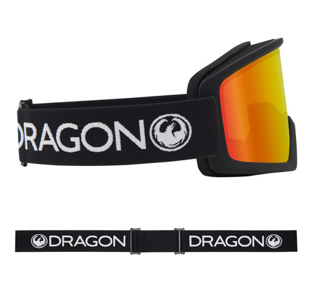 GOGLE DRAGON DX3 L OTG Black/Red Ion 2025