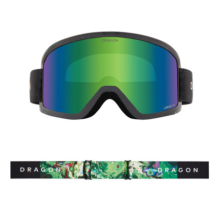 GOGLE DRAGON DX3 PLUS OTG Celestial/Green+Amber 2025