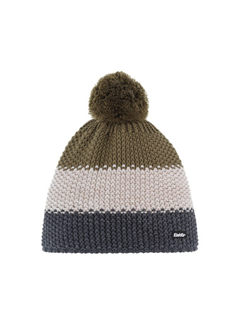 JUNIORSKA CZAPKA EISBAR STAR POMPON RL Navy/Khaki