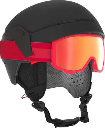 JUNIORSKI KASK NARCIARSKI ATOMIC COUNT JR Black 2025