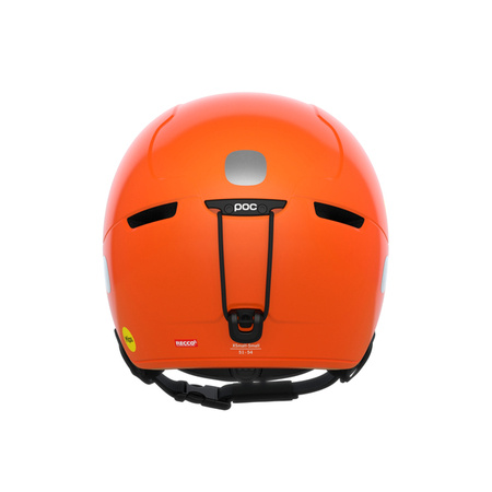 JUNIORSKI KASK NARCIARSKI POC POCITO OBEX MIPS Fluorescent Orange 2025