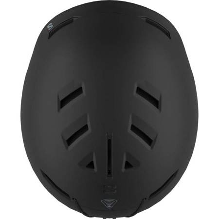 JUNIORSKI KASK NARCIARSKI SALOMON HUSK Black 2025