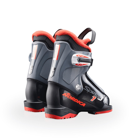 JUNIORSKIE BUTY NARCIARSKIE NORDICA SPEEDMACHINE J1 Black/Anthracite/Red 2025