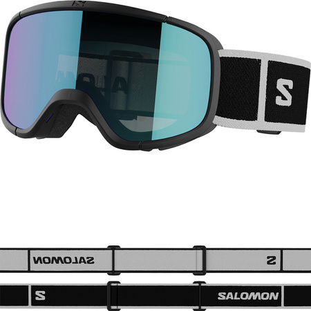 JUNIORSKIE GOGLE SALOMON LUMI Black 2025