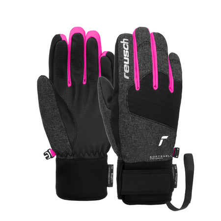 JUNIORSKIE RĘKAWICE NARCIARSKIE REUSCH SIMON R-TEX XT Black/Berry 2025