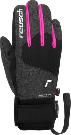 JUNIORSKIE RĘKAWICE NARCIARSKIE REUSCH SIMON R-TEX XT Black/Berry 2025