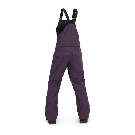 JUNIORSKIE SPODNIE SNOWBOARDOWE VOLCOM BARKLEY INS BIB OVERALL Blackberry 2024