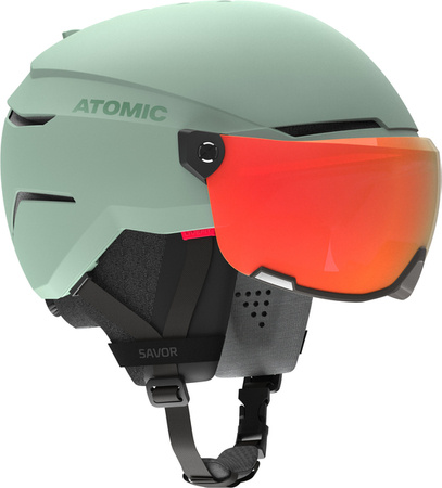 KASK NARCIARSKI ATOMIC SAVOR VISOR FOTOCHROM Pistachio 2025