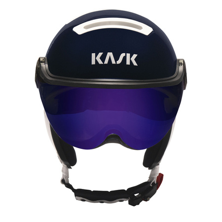 KASK NARCIARSKI KASK CLASS SPORT VISOR Navy - Photochromic Smoke Pink 2025