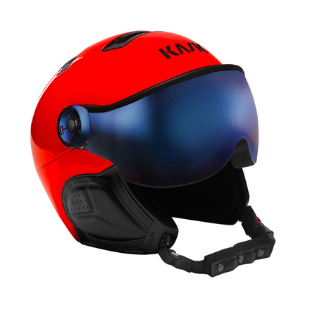 KASK NARCIARSKI KASK FIREFLY VISOR Red - Iridium Mirror 2025