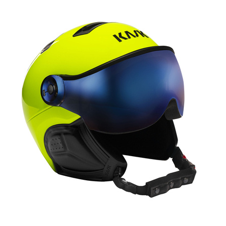 KASK NARCIARSKI KASK FIREFLY VISOR Yellow - Iridium Mirror 2025