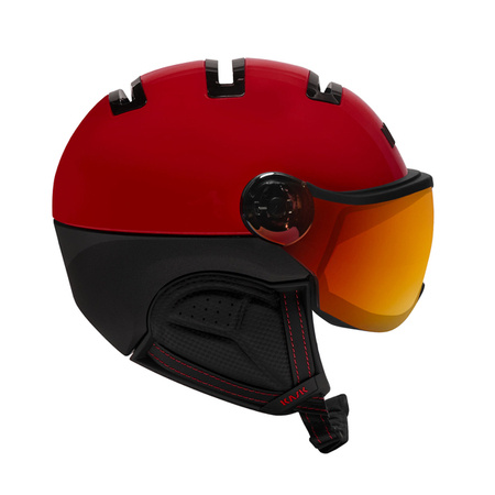 KASK NARCIARSKI KASK MONTECARLO Red - Red Mirror 2024