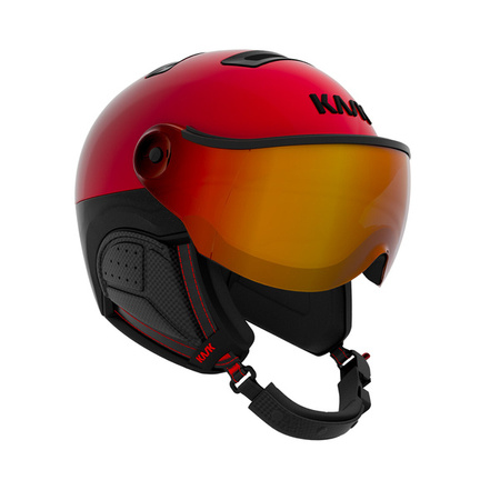 KASK NARCIARSKI KASK MONTECARLO Red - Red Mirror 2025