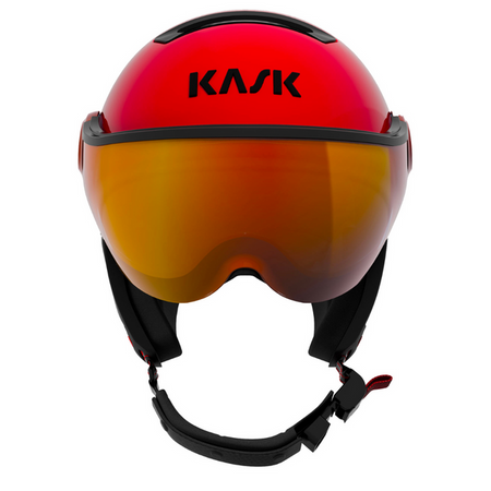 KASK NARCIARSKI KASK MONTECARLO VIBES Red - Red Mirror 2025