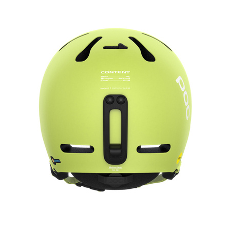 KASK NARCIARSKI POC FORNIX MIPS Lemon Calcite Matt 2023