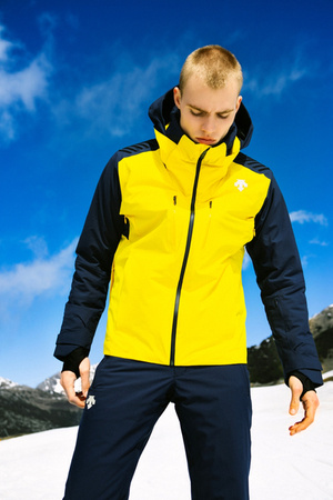 KURTKA NARCIARSKA DESCENTE NIGEL INSULATED Warbler Yellow 2024