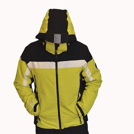 KURTKA NARCIARSKA EMPORIO ARMANI RACE 1 M Bright Chartreuse 6GPG06 2020