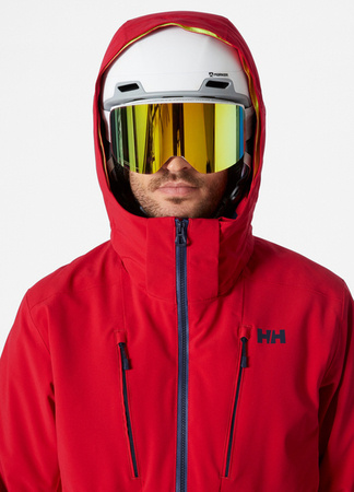 KURTKA NARCIARSKA HELLY HANSEN ALPHA 4.0 Red 2025