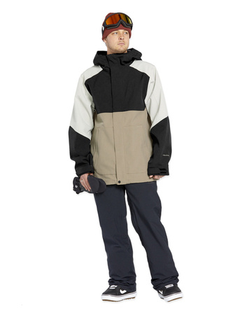 KURTKA SNOWBOARDOWA VOLCOM BRIGHTON FULL ZIP Chestnut Brown 2025