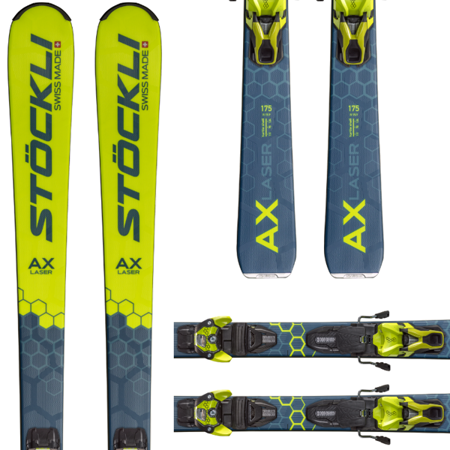 NARTY STOCKLI LASER AX + Salomon XM 13 2022