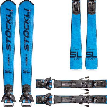 NARTY STOCKLI LASER SL + SPEED + Salomon SRT12 2025