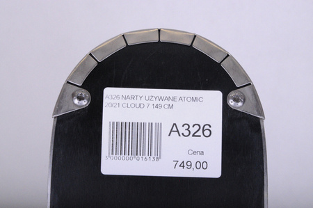 NARTY UŻYWANE ATOMIC CLOUD C7 + Atomic M10 20/21 149 cm NRA326