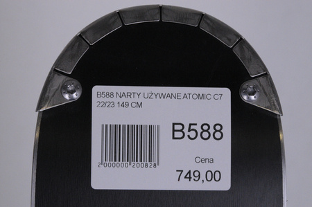 NARTY UŻYWANE ATOMIC CLOUD C7 + M10 22/23 149 cm NRB588