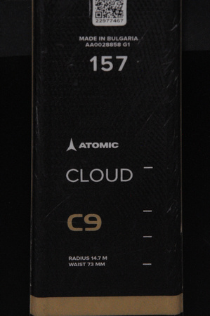 NARTY UŻYWANE ATOMIC CLOUD C9 + M10 GW 22/23 157 cm NRB513