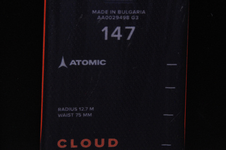 NARTY UŻYWANE ATOMIC CLOUD Q9 + M10 22/23 147 cm NRB470